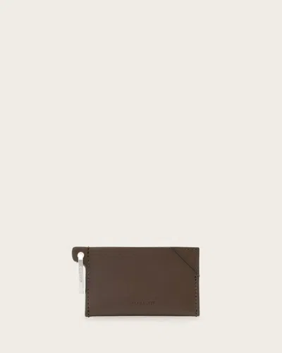 Allsaints Hex Leather Cardholder