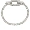 Allsaints Hexagon Link Curb Chain Bracelet In Brown