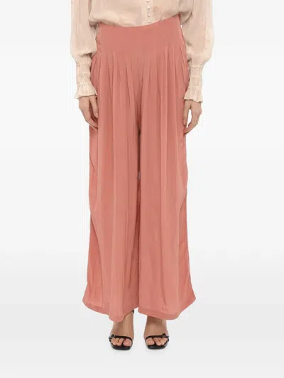 Allsaints Hezzy Pleated Trousers In Multi