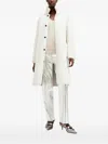 Allsaints Serra 2-in-1 Reversible Shearling Coat In White