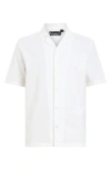 Allsaints Hudson Camp Shirt In Cliff White