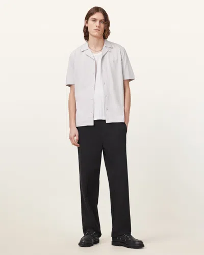 ALLSAINTS HUDSON RELAXED FIT RAMSKULL SHIRT