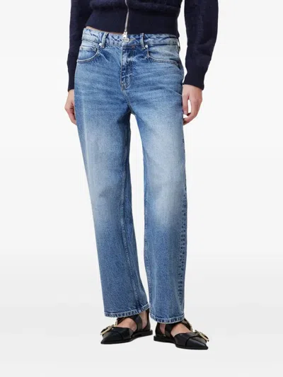 ALLSAINTS IDA LIGHT-WASH JEANS