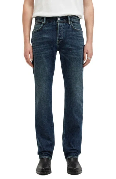 Allsaints Iggy Slim Fit Stretch Denim Jeans In Indigo Blue