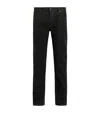 Allsaints Mens Washed Black Sid Skinny-leg Stretch-organic-cotton-blend Jeans In Black
