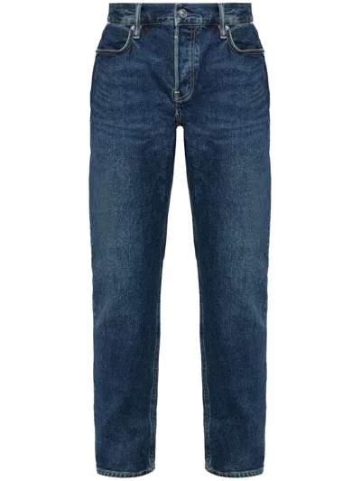 Allsaints Sid Skinny Fit Denim Jeans In Indigo Blue