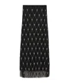 Allsaints Ilka Embellished Skirt In Black