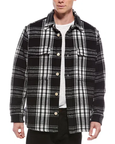 Allsaints Imber Relaxed Fit Shirt In Black