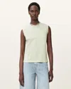 Allsaints Imogen Sleeveless Tank Top In Jade Green