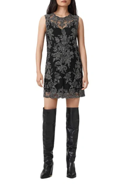 ALLSAINTS ALLSAINTS INAYA CRYSTAL TAPESTRY MINIDRESS