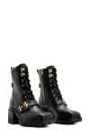 Allsaints Indaria Combat Boot In Black
