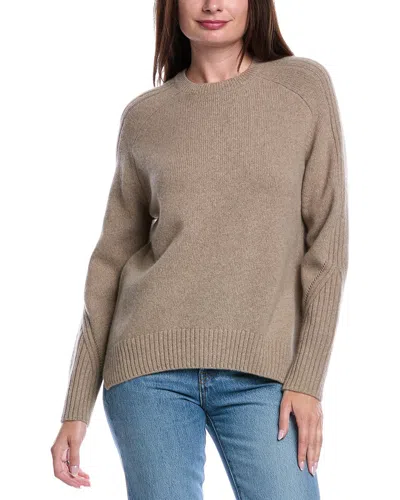 Allsaints Ines Cashmere & Wool-blend Sweater In Brown