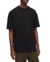 Allsaints Nero Heavyweight Relaxed Fit T-shirt In Jet Black