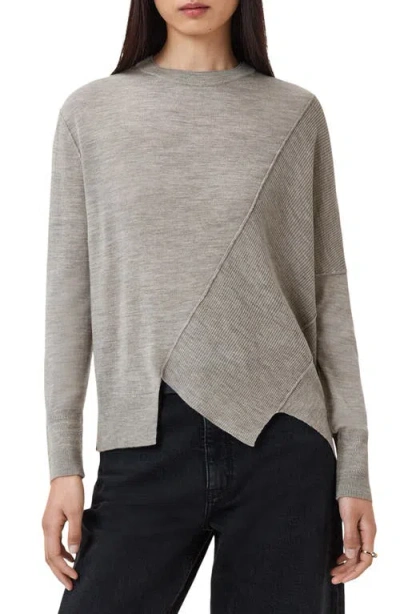 ALLSAINTS ALLSAINTS ISLA ASYMMETRIC SWEATER