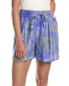 Allsaints Isla Inspiral Short In Blue