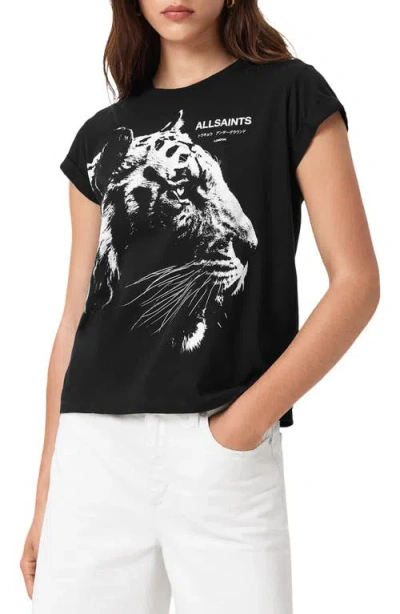 ALLSAINTS ALLSAINTS IVANA ANNA TIGER GRAPHIC T-SHIRT