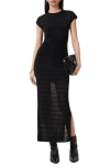 Allsaints Ivana Body-con Dress In Black