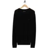 Allsaints Ivar Cotton Sweater In Black