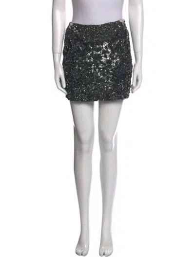 Pre-owned Allsaints Ivy Skirt Mini Skirt In Black