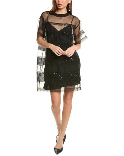 Allsaints Izabela Mini Dress In Black