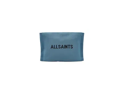 Allsaints Izzy Clutch Handbags Steel Blue: One Size