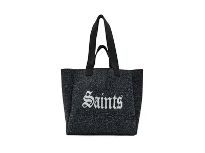 Allsaints Izzy Fzzy Saint Tote Tote Handbags Black: One Size