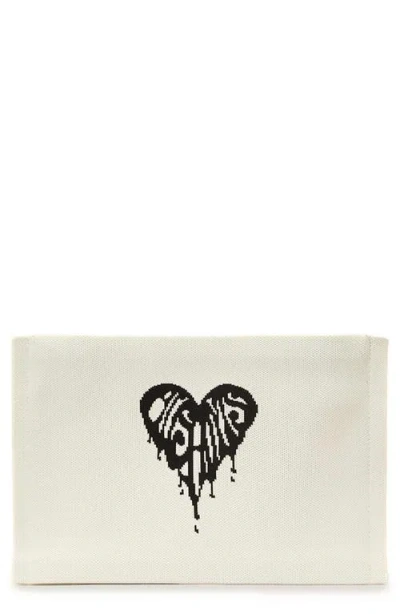 ALLSAINTS ALLSAINTS IZZY HEART CLUTCH
