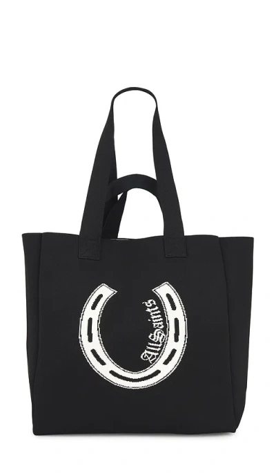 Allsaints Izzy Horseshoe Tote In Black