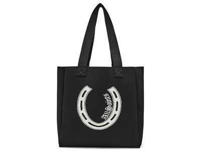 Allsaints Izzy Horseshoe Tote Handbags Black: One Size