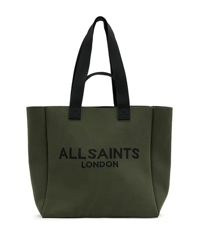 Allsaints Izzy Large Tote In Green