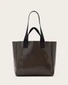 Allsaints Izzy Leather Tote Bag, In Brown