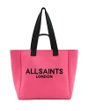 Allsaints Izzy Recycled Polyester Tote In Hot Pink