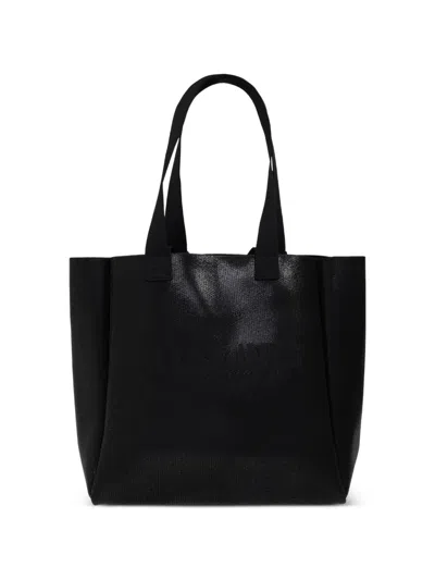 Allsaints Izzy Logo-detail Tote Bag In Black