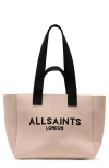 Allsaints Izzy Medium Tote In Pink