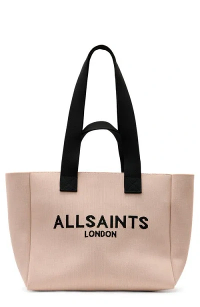 Allsaints Izzy Medium Tote In Pink