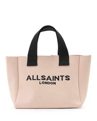 Allsaints Izzy Mini Tote Bag In Pink