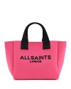 Allsaints Izzy Mini Tote In Hot Pink