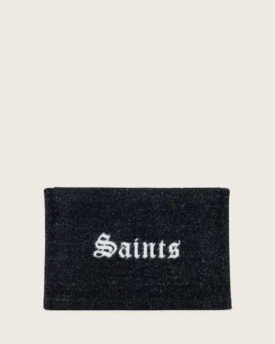Allsaints Izzy Sinners Clutch Bag In Black