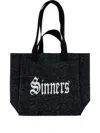 Allsaints Izzy Tote Bag In Black