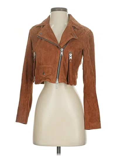 Pre-owned Allsaints Jacket In Brown