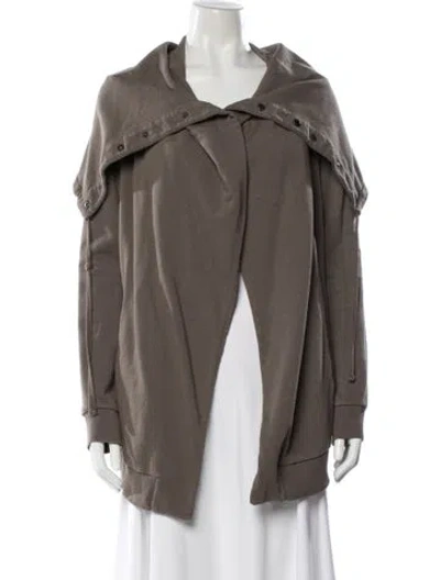 Pre-owned Allsaints Jacket In Brown