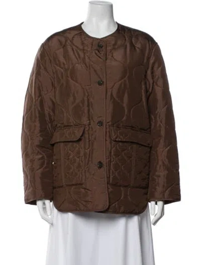 Pre-owned Allsaints Jacket In Brown