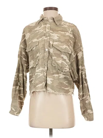 Pre-owned Allsaints Jacket In Gold