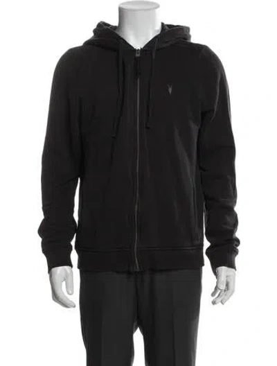Pre-owned Allsaints Jacket In Gray