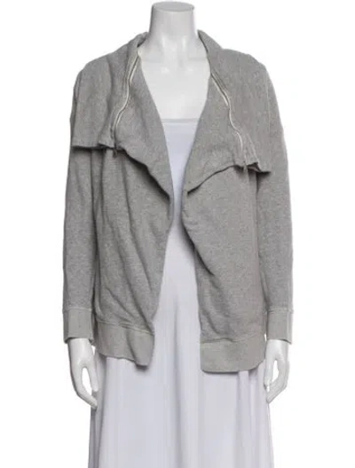 Pre-owned Allsaints Jacket In Gray