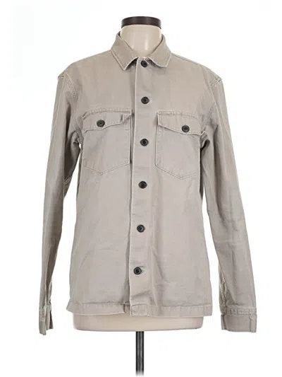 Pre-owned Allsaints Jacket In Gray