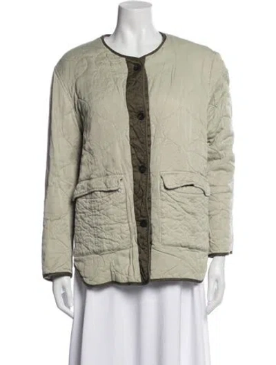Pre-owned Allsaints Jacket In Green