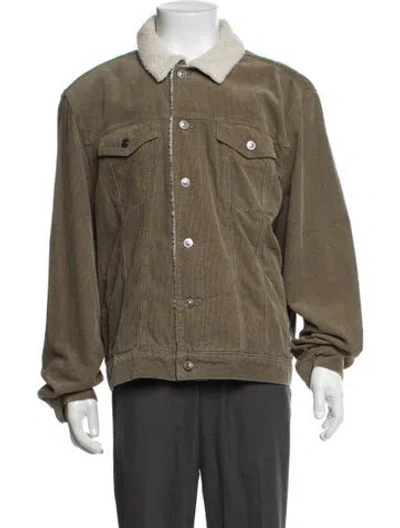 Pre-owned Allsaints Jacket In Green