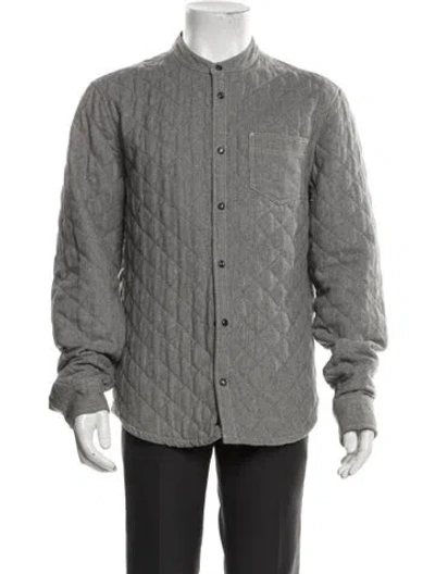Pre-owned Allsaints Jacket In Grey