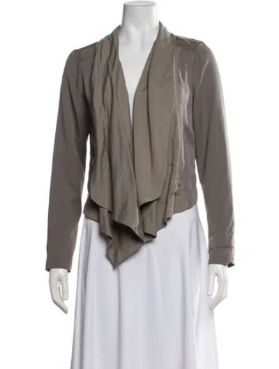 Pre-owned Allsaints Jacket In Grey